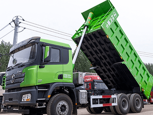 Shacman X3000 6X4 camion à benne basculante fournisseur de camion de Chine verte