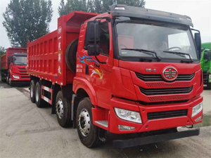 FAW Jiefang Han V 8x4 camion à benne basculante camions commerciaux lourds à vendre